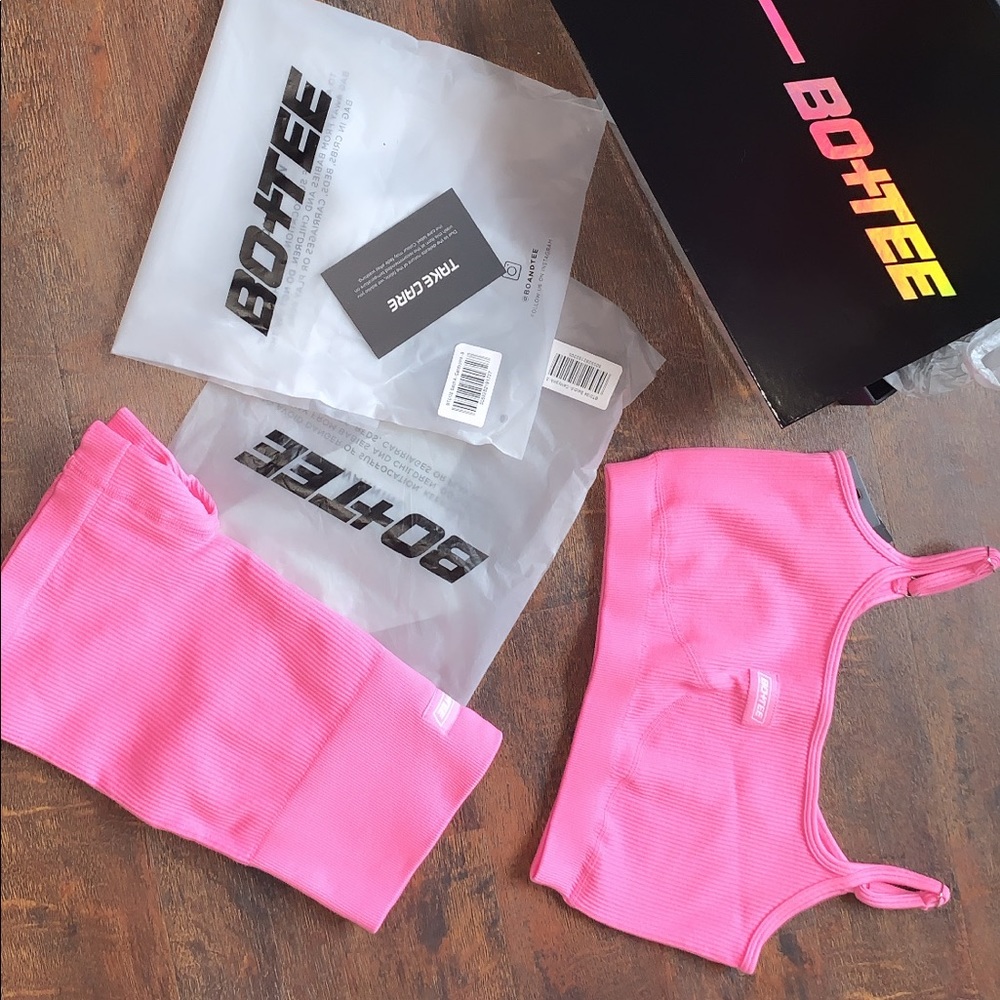 NWT Bo + Tee x Meggan Grubb All For Me sport bra - Picture 4 of 9